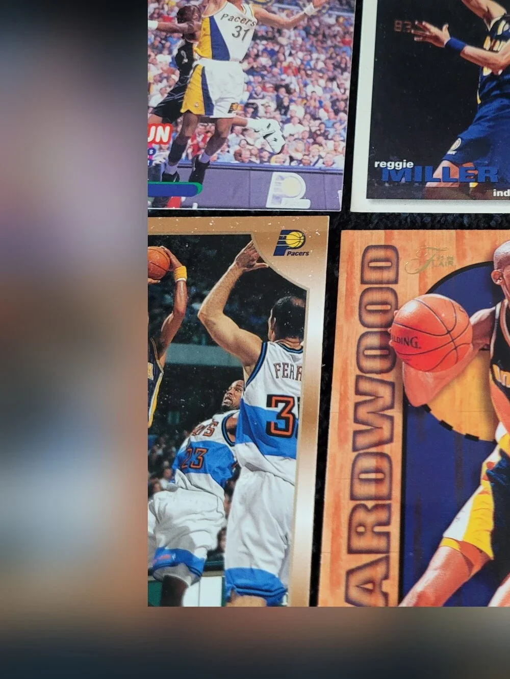 Reggie Miller Trading Card Lot